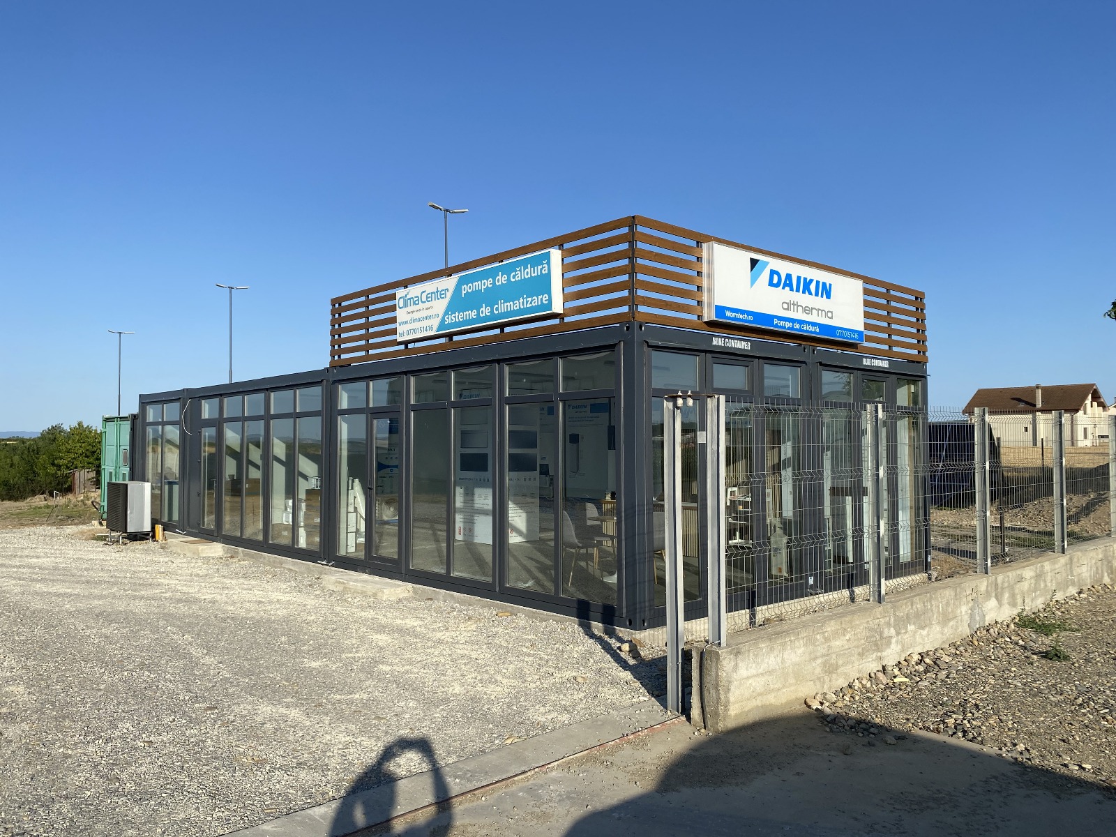 Showroom Clima Center exterior